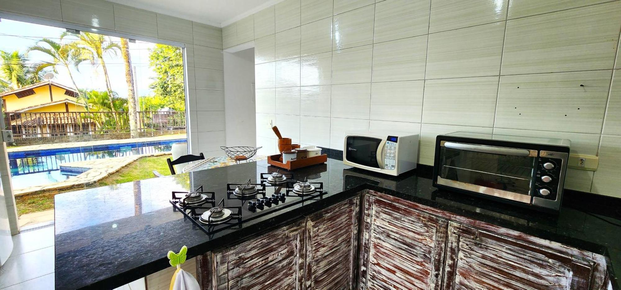 Bela Casa De 4 Suites Com Piscina E Vista - Curral Ilhabela Extérieur photo