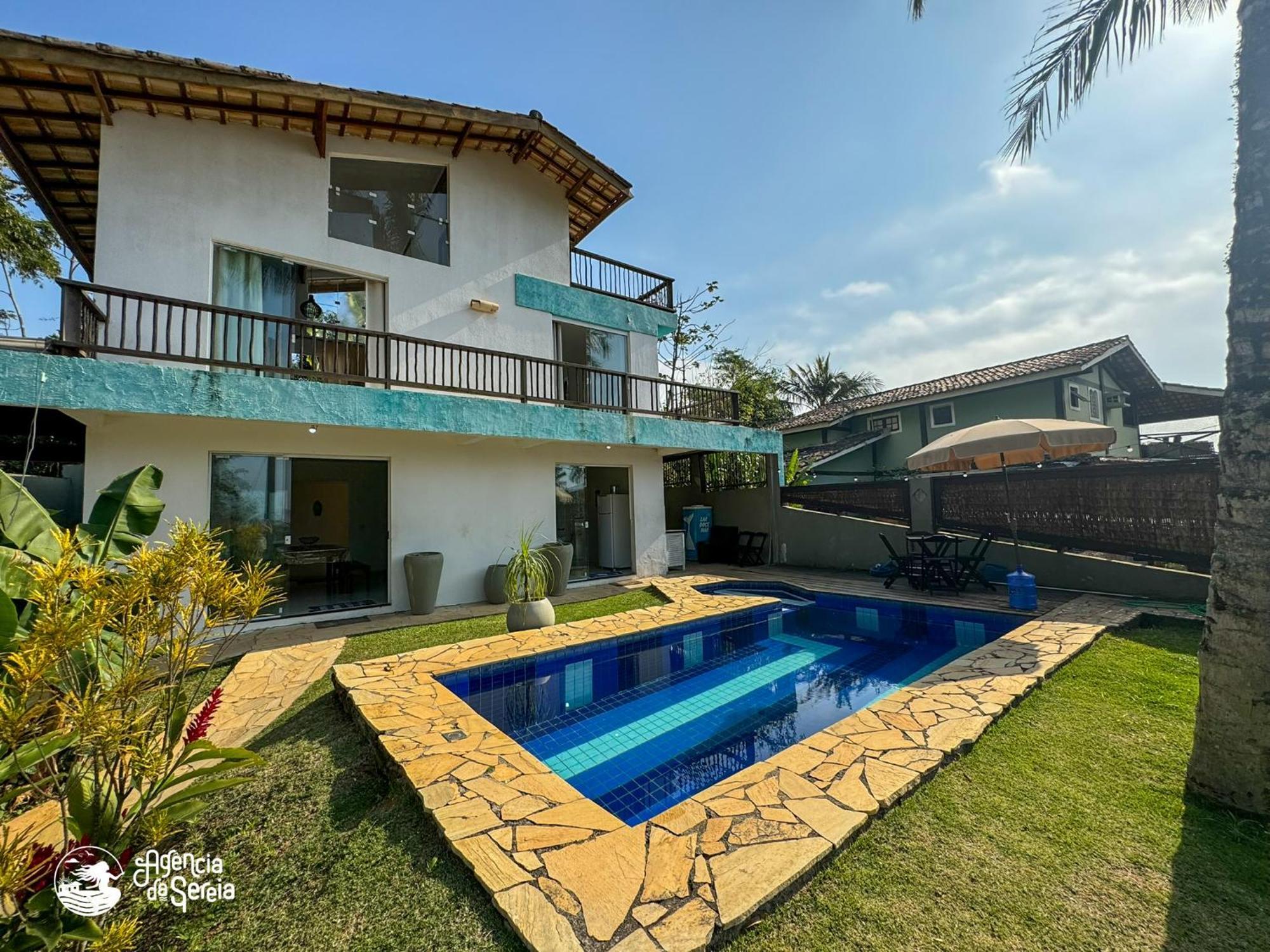 Bela Casa De 4 Suites Com Piscina E Vista - Curral Ilhabela Extérieur photo