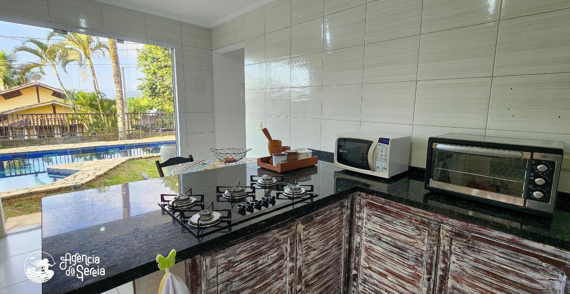 Bela Casa De 4 Suites Com Piscina E Vista - Curral Ilhabela Extérieur photo