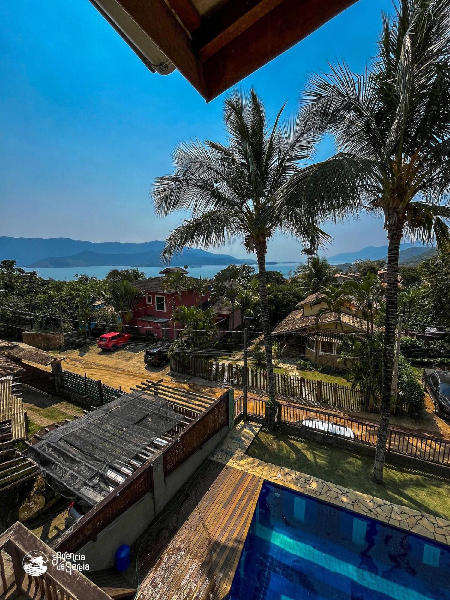 Bela Casa De 4 Suites Com Piscina E Vista - Curral Ilhabela Extérieur photo